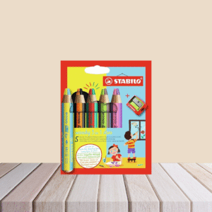 STABILO Woody 3 en 1 duo - Boite de 5