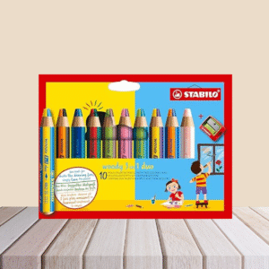 STABILO Woody 3 en 1 duo - Boite de 10
