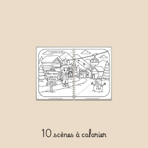 MES VACANCES D’HIVER À LA MONTAGNE