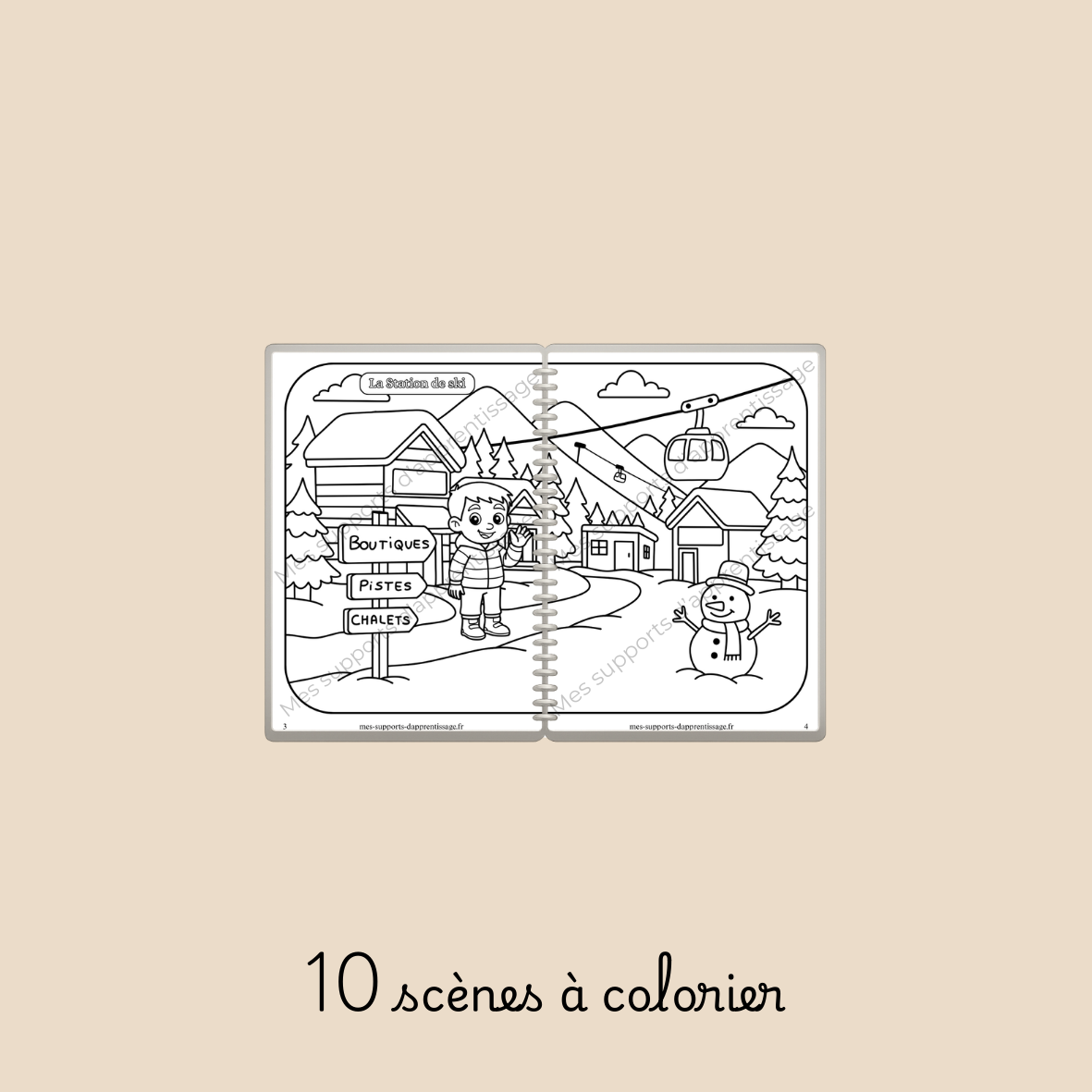 MES VACANCES D’HIVER À LA MONTAGNE – Image 2