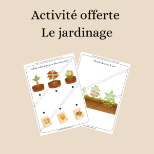 Activité offerte Le jardinage
